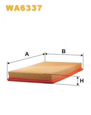 WIX FILTERS WA6337 Воздушный фильтр WIX FILTERS WA6337 Воздушный фильтр