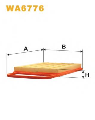WIX FILTERS WA6776 Воздушный фильтр