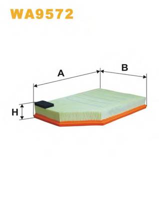 WIX FILTERS WA9572 Воздушный фильтр