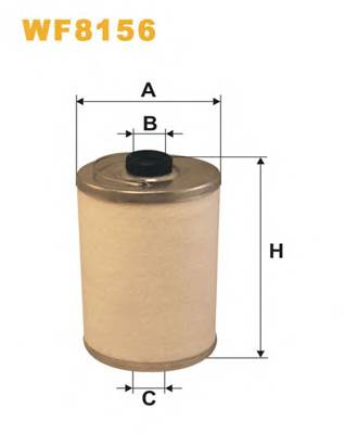 WIX FILTERS WF8156 Топливный фильтр WIX FILTERS WF8156 Топливный фильтр