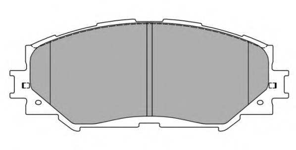 FREMAX FBP-1467 Комплект гальмівних колодо... FREMAX FBP-1467 Комплект гальмівних колодо...
