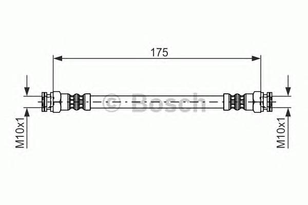 BOSCH 1 987 476 012 Гальмівний шланг BOSCH 1 987 476 012 Гальмівний шланг