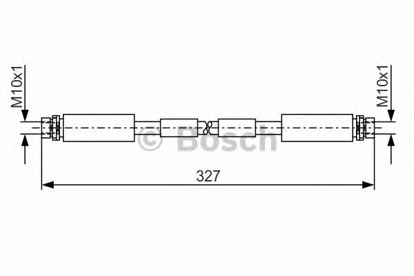 BOSCH 1 987 476 856 Тормозной шланг