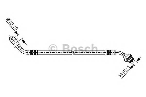 BOSCH 1 987 481 227 Тормозной шланг BOSCH 1 987 481 227 Тормозной шланг