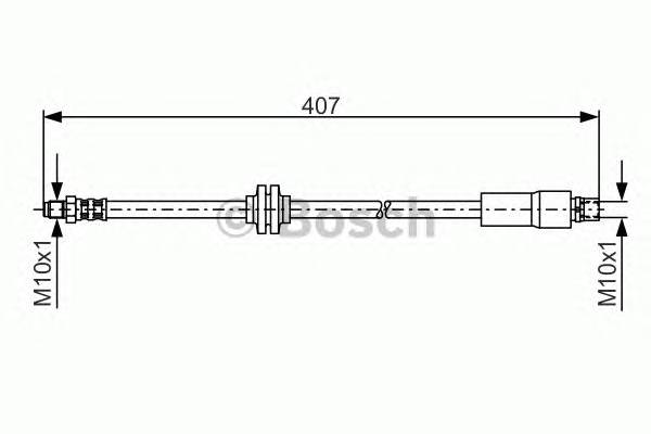 BOSCH 1 987 481 367 Тормозной шланг BOSCH 1 987 481 367 Тормозной шланг