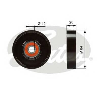 GATES T36321 Натяжной ролик, поликлинов... GATES T36321 Натяжной ролик, поликлинов...