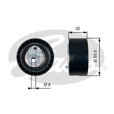 GATES T43035 Натяжной ролик, ремень ГРМ