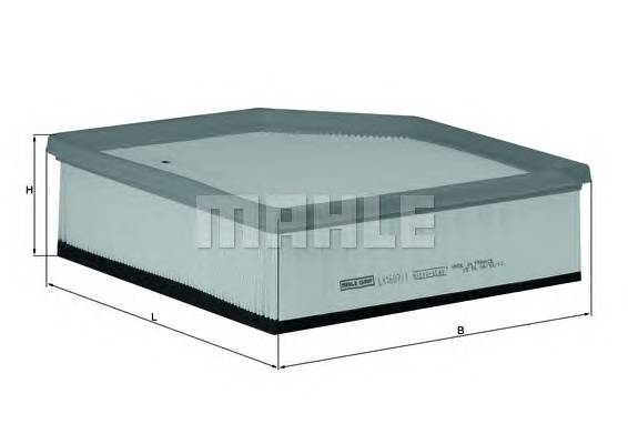 KNECHT LX 1607/1 Воздушный фильтр KNECHT LX 1607/1 Воздушный фильтр