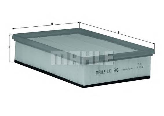 KNECHT LX 1706 Воздушный фильтр KNECHT LX 1706 Воздушный фильтр