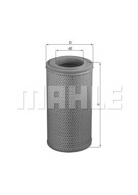 KNECHT LX 1629 Воздушный фильтр KNECHT LX 1629 Воздушный фильтр