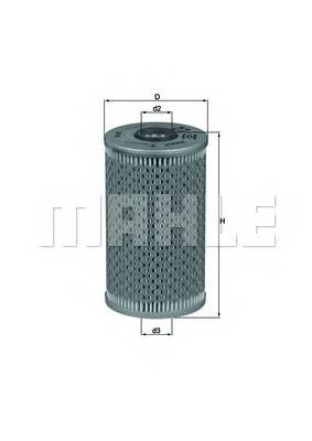 KNECHT OX 96D Масляный фильтр KNECHT OX 96D Масляный фильтр