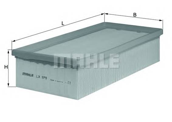 KNECHT LX 979 Воздушный фильтр KNECHT LX 979 Воздушный фильтр