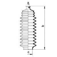 SPIDAN 83821 Пыльник, рулевое управлени