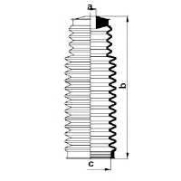 SPIDAN 83865 Пыльник, рулевое управлени