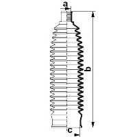 SPIDAN 84003 Пыльник, рулевое управлени