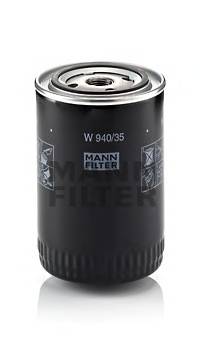 MANN-FILTER W 940/35 Масляний фільтр MANN-FILTER W 940/35 Масляний фільтр