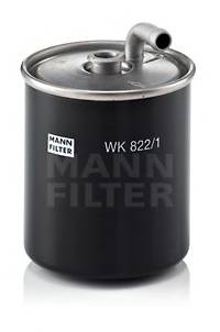 MANN-FILTER WK 822/1 Топливный фильтр MANN-FILTER WK 822/1 Топливный фильтр