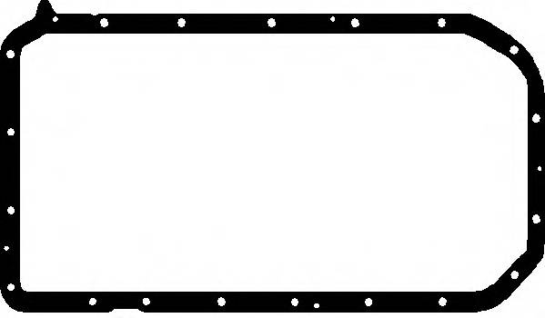 ELRING 445.240 Прокладка, маслянный поддо