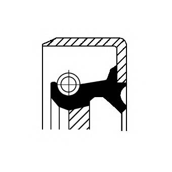 CORTECO 12011290B Уплотняющее кольцо, ступен