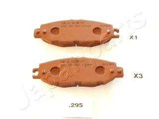 JAPANPARTS PP-295AF Комплект гальмівних колодо... JAPANPARTS PP-295AF Комплект гальмівних колодо...
