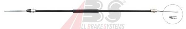 A.B.S. K15577 Трос, стояночная тормозная ...