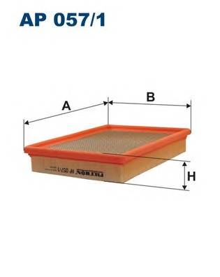 FILTRON AP057/1 Повітряний фільтр FILTRON AP057/1 Повітряний фільтр