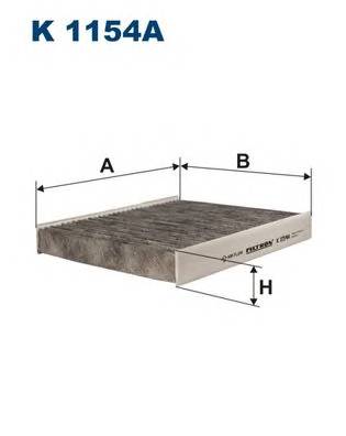 FILTRON K1154A Фильтр, воздух во внутренно