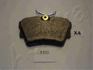 ASHIKA 51-01-109 Комплект гальмівних колодо... ASHIKA 51-01-109 Комплект гальмівних колодо...