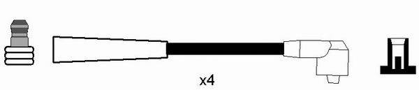 NGK 2584 Комплект проводов зажигани