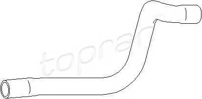 TOPRAN 102 998 Шланг радиатора