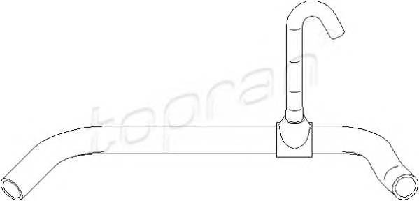 TOPRAN 111 799 Шланг радиатора TOPRAN 111 799 Шланг радиатора
