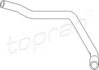 TOPRAN 102 869 Шланг радиатора