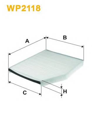 WIX FILTERS WP2118 Фильтр салона Ford Tourneo Custom (201