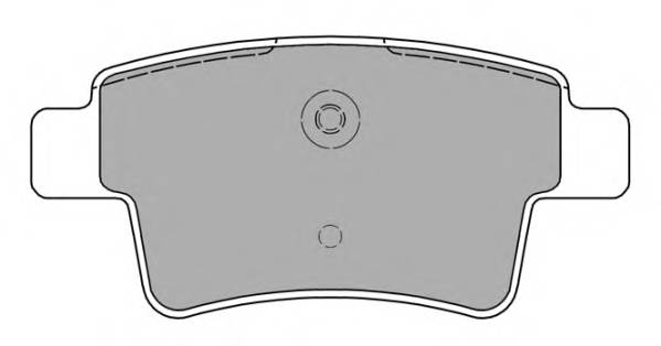 FREMAX FBP-1579 Комплект тормозных колодок...