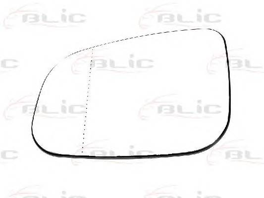 BLIC 6102-02-1292513P Зеркальное стекло, наружно