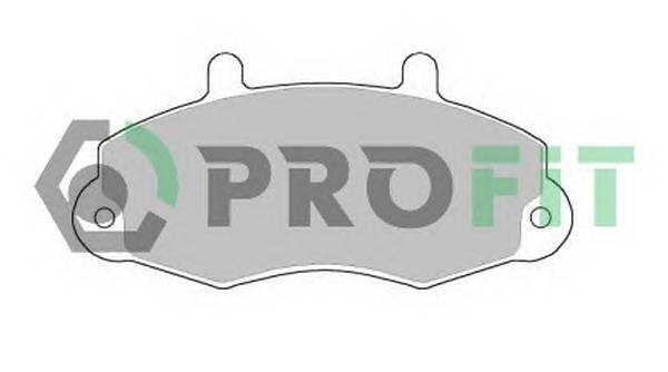 PROFIT 5000-0700 Колодки гальмівні дискові PROFIT 5000-0700 Колодки гальмівні дискові