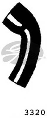 GATES 3320 Шланг радиатора