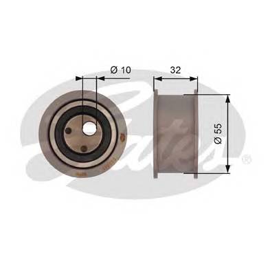 GATES T42041 Натяжной ролик, ремень ГРМ GATES T42041 Натяжной ролик, ремень ГРМ