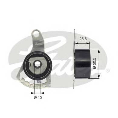 GATES T43056 Натяжной ролик, ремень ГРМ GATES T43056 Натяжной ролик, ремень ГРМ
