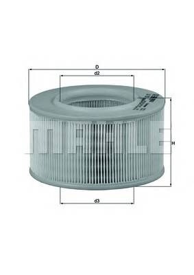 KNECHT LX 720 Воздушный фильтр