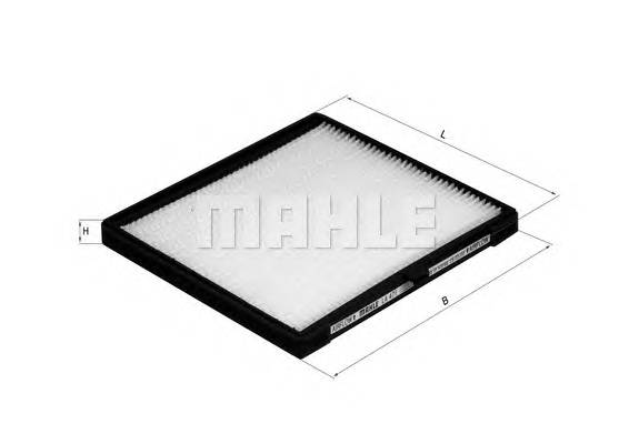 KNECHT LA 471 Фільтр, повітря у внутрішнь... KNECHT LA 471 Фільтр, повітря у внутрішнь...