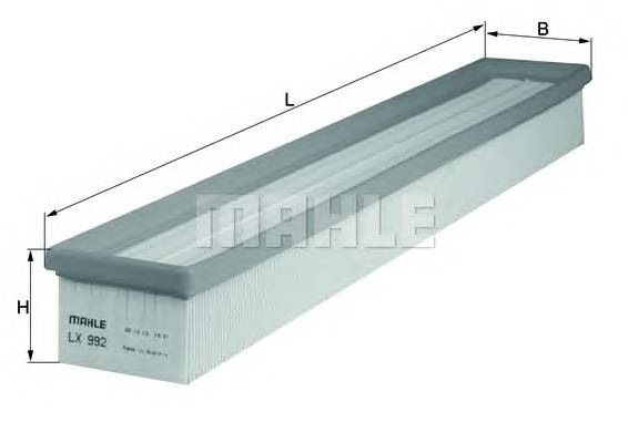 KNECHT LX 992 Воздушный фильтр KNECHT LX 992 Воздушный фильтр