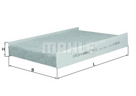 KNECHT LAK811 FILTR PYK KAB WКGLOWY KNECHT/MAHLE LAK 811 SEAT M