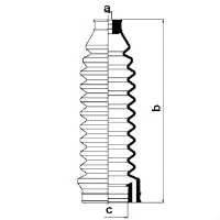 SPIDAN 83653 Пыльник, рулевое управлени