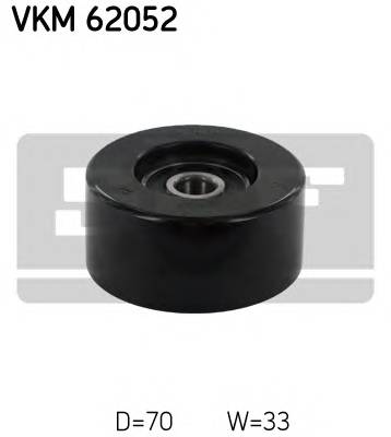 SKF VKM 62052 Паразитный / ведущий ролик, ... SKF VKM 62052 Паразитный / ведущий ролик, ...