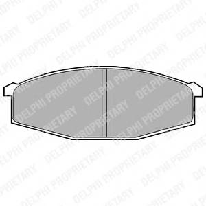 DELPHI LP373 Комплект тормозных колодок... DELPHI LP373 Комплект тормозных колодок...