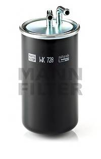 MANN-FILTER WK 728 Паливний фільтр MANN-FILTER WK 728 Паливний фільтр
