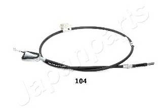 JAPANPARTS BC-104 Трос, стояночная тормозная 