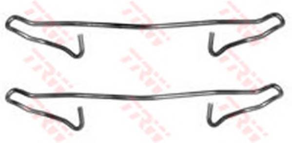 TRW PFK285 Комплектующие, колодки дис... TRW PFK285 Комплектующие, колодки дис...