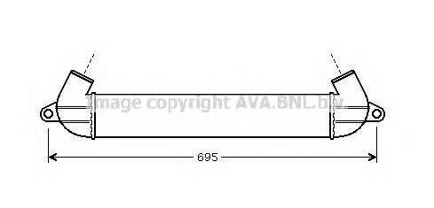 AVA QUALITY COOLING FT4271 Інтеркулер